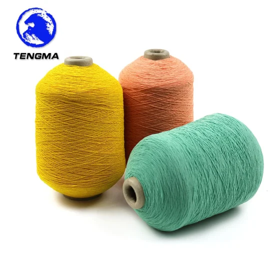 Top Grade Elastic Polyester 100# Rubber Covered Yarn for Clothes Smocking