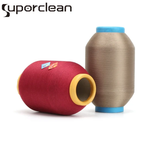 Scy 2075 Colors Spandex Covered Yarn with Factory Price Spandex Covered Polyester Yarn